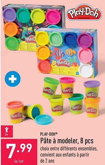 Promotions Pâte à modeler - Play-Doh - Valide de 17/08/2022 à 26/08/2022 chez Aldi