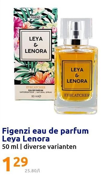 Promoties Figenzi eau de parfum leya lenora - Figenzi - Geldig van 10/08/2022 tot 16/08/2022 bij Action