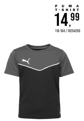Promoties T-shirt - Puma - Geldig van 12/08/2022 tot 11/09/2022 bij Bristol
