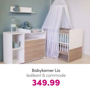 Promotions Babykamer lio - Produit Maison - Baby & Tiener Megastore - Valide de 14/08/2022 à 20/08/2022 chez Baby & Tiener Megastore