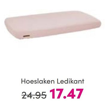 Promoties Hoeslaken ledikant - Little Dutch - Geldig van 14/08/2022 tot 20/08/2022 bij Baby & Tiener Megastore