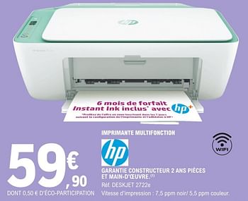 HP Imprimante multifonction DeskJet 2722e All-in-One