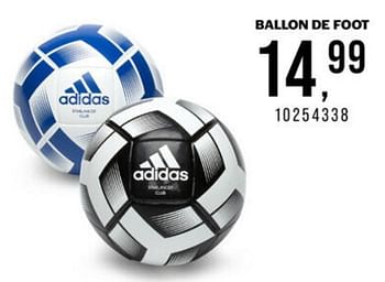 Promotions Ballon de foot - Adidas - Valide de 12/08/2022 à 11/09/2022 chez Bristol