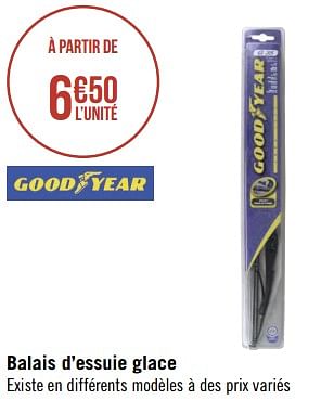 Promotions Balais d’essuie glace - GoodYear - Valide de 15/08/2022 à 28/08/2022 chez Géant Casino