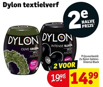 Promoties Dylon sphèreintense black - Dylon - Geldig van 16/08/2022 tot 21/08/2022 bij Kruidvat