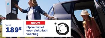 Promoties Oplaadkabel voor elektrisch voertuig - Huismerk - Auto 5  - Geldig van 16/08/2022 tot 04/10/2022 bij Auto 5