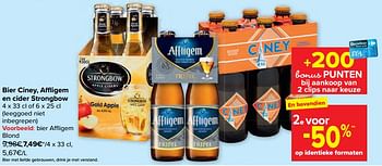 Promoties Bier affligem blond - Affligem - Geldig van 17/08/2022 tot 29/08/2022 bij Carrefour