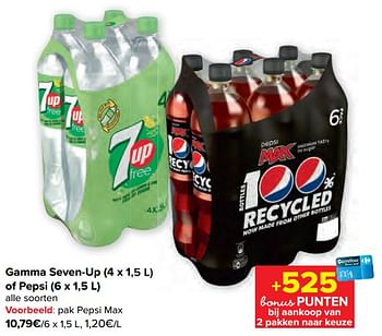 Promoties Pak pepsi max - Pepsi - Geldig van 17/08/2022 tot 29/08/2022 bij Carrefour
