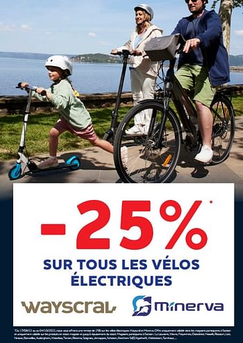 Promotions -25% sur tous les vélos électriques - Produit maison - Auto 5  - Valide de 16/08/2022 à 04/10/2022 chez Auto 5