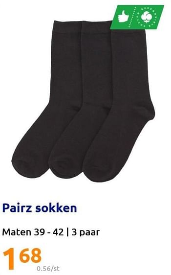 Promotions Pairz sokken - Pairz - Valide de 17/08/2022 à 23/08/2022 chez Action