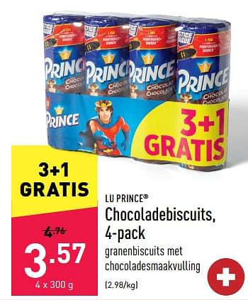 Promoties Chocoladebiscuits - Lu - Geldig van 26/08/2022 tot 02/09/2022 bij Aldi