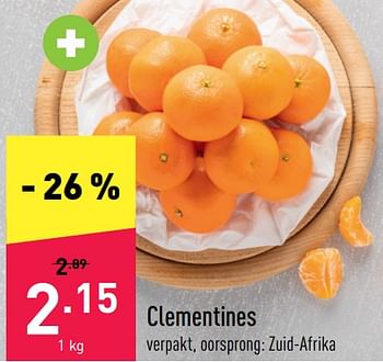 Promoties Clementines - Huismerk - Aldi - Geldig van 22/08/2022 tot 27/08/2022 bij Aldi