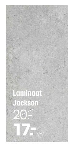 Promoties Laminaat jackson - Huismerk - Kwantum - Geldig van 22/08/2022 tot 29/08/2022 bij Kwantum