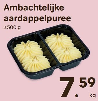 Promoties Ambachtelijke aardappelpuree - Huismerk - Bon'Ap - Geldig van 17/08/2022 tot 30/08/2022 bij Bon'Ap