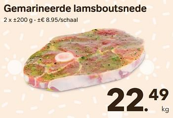 Promoties Gemarineerde lamsboutsnede - Huismerk - Bon'Ap - Geldig van 17/08/2022 tot 30/08/2022 bij Bon'Ap