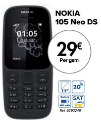Nokia 105 neo ds-Nokia