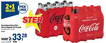 Promoties Coca-cola zero - Huismerk - Makro - Geldig van 24/08/2022 tot 06/09/2022 bij Makro