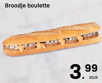 Promoties Broodje boulette - Huismerk - Buurtslagers - Geldig van 19/08/2022 tot 15/09/2022 bij Buurtslagers
