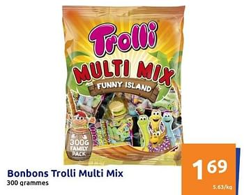 Promotions Bonbons trolli multi mix - Trolli - Valide de 17/08/2022 à 23/08/2022 chez Action