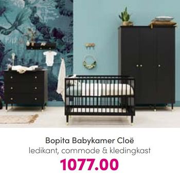 Promoties Bopita babykamer cloë - Bopita - Geldig van 21/08/2022 tot 27/08/2022 bij Baby & Tiener Megastore
