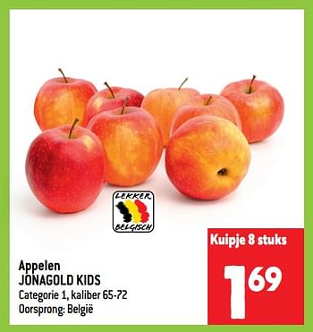 Promoties Appelen jonagold kids - Huismerk - Match - Geldig van 24/08/2022 tot 30/08/2022 bij Match