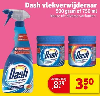 Promoties Dash vlekverwijderaar - Dash - Geldig van 23/08/2022 tot 28/08/2022 bij Kruidvat