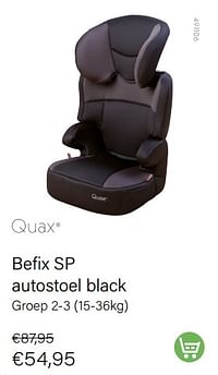 Befix sp autostoel black-Quax