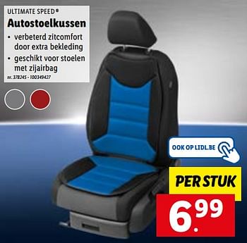 Promoties Autostoelkussen - Ultimate Speed - Geldig van 05/09/2022 tot 10/09/2022 bij Lidl