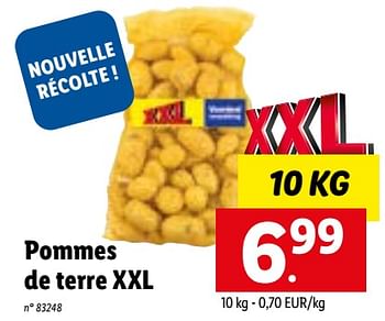 Promotions Pommes de terre xxl - Produit maison - Lidl - Valide de 05/09/2022 à 10/09/2022 chez Lidl