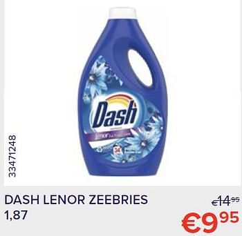 Promoties Dash lenor zeebries - Dash - Geldig van 01/09/2022 tot 30/09/2022 bij Euro Shop