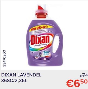 Promoties Dixan lavendel - Dixan - Geldig van 01/09/2022 tot 30/09/2022 bij Euro Shop
