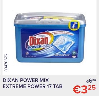 Promotions Dixan power mix extreme power - Dixan - Valide de 01/09/2022 à 30/09/2022 chez Euro Shop