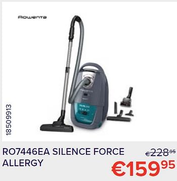 Promotions Rowenta ro7446ea silence force allergy - Rowenta - Valide de 01/09/2022 à 30/09/2022 chez Euro Shop
