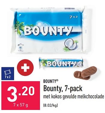 Promoties Bounty - Bounty - Geldig van 05/09/2022 tot 16/09/2022 bij Aldi