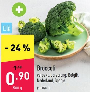 Promoties Broccoli - Huismerk - Aldi - Geldig van 05/09/2022 tot 16/09/2022 bij Aldi
