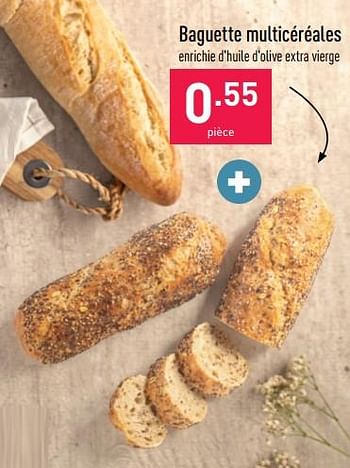 Promotions Baguette multicéréales - Produit maison - Aldi - Valide de 05/09/2022 à 16/09/2022 chez Aldi