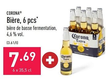Promotions Bière - Corona - Valide de 05/09/2022 à 16/09/2022 chez Aldi