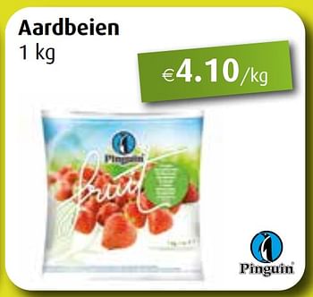 Promoties Aardbeien - Pinguin - Geldig van 29/08/2022 tot 24/09/2022 bij Aronde