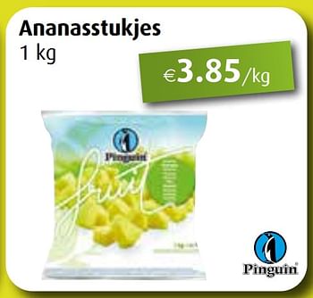 Promoties Ananasstukjes - Pinguin - Geldig van 29/08/2022 tot 24/09/2022 bij Aronde