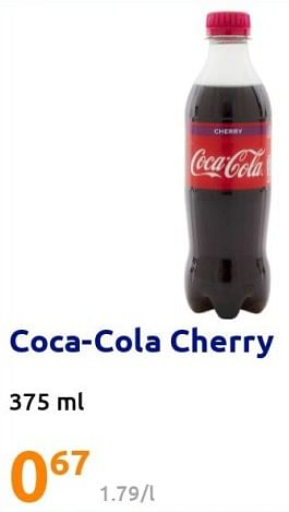 Promotions Coca-cola cherry - Coca Cola - Valide de 31/08/2022 à 06/09/2022 chez Action