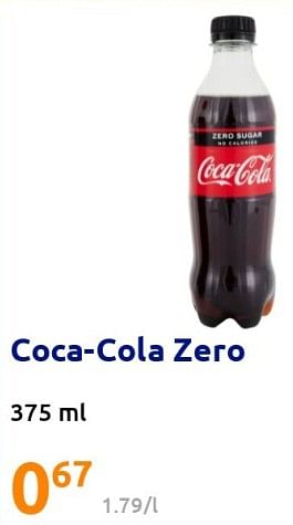 Promotions Coca-cola zero - Coca Cola - Valide de 31/08/2022 à 06/09/2022 chez Action