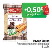Paysan breton pannenkoeken met chocolade-Paysan Breton