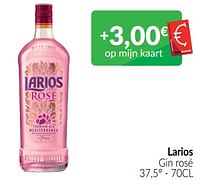 Larios gin rosé-Larios