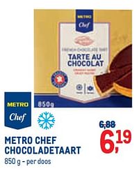 Metro chef chocoladetaart-Huismerk - Metro