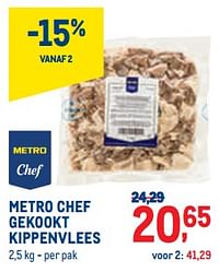 Metro chef gekookt kippenvlees-Huismerk - Metro