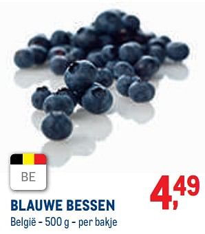 Promoties Blauwe bessen - Huismerk - Metro - Geldig van 01/09/2022 tot 30/09/2022 bij Metro