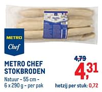 Metro chef stokbroden-Huismerk - Metro