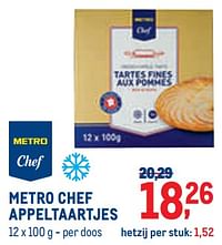 Metro chef appeltaartjes-Huismerk - Metro
