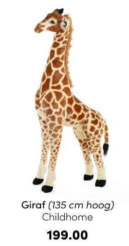 Promoties Giraf childhome - Childhome - Geldig van 04/09/2022 tot 17/09/2022 bij Baby & Tiener Megastore