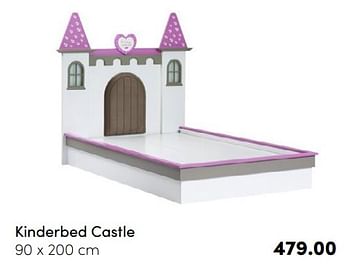 Promoties Kinderbed castle - Huismerk - Baby & Tiener Megastore - Geldig van 04/09/2022 tot 17/09/2022 bij Baby & Tiener Megastore